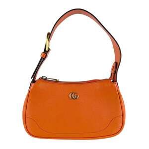 GUCCI Orange Leather GG Marmont Bag